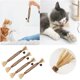 thumbnail image 2 of Palo para la dentición del gato Palo de madera Polygonum Nuevo juguete para gatos Limpieza dental Eliminación y refrescante del aliento Productos para mascotas, 2 of 8