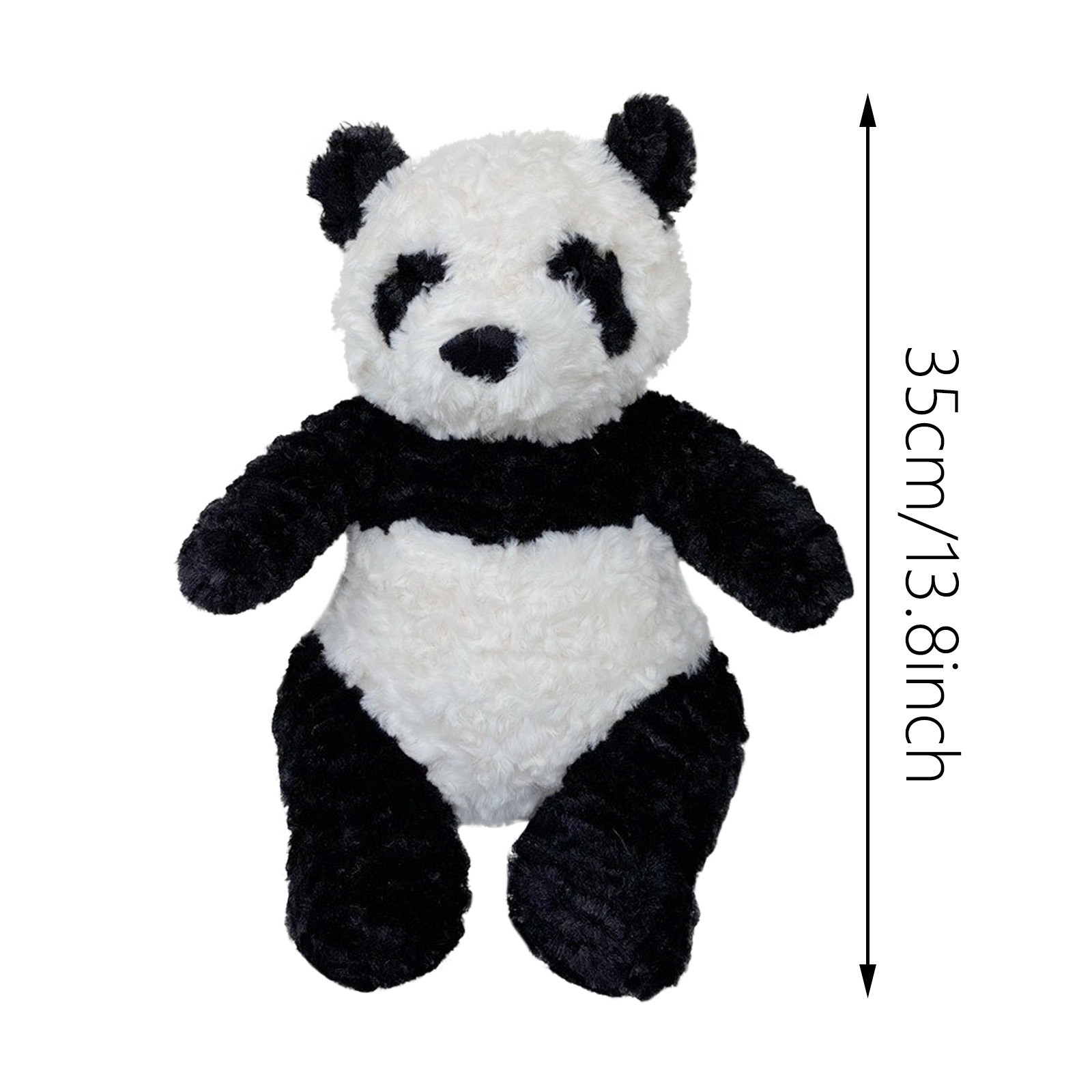 Jellycat Stuffed Animals Plush, 14 Inch Jellycat Black-white Panda 