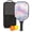 Black-1, variant on Pickleball Paddles Set Of 1, Fiberglass Surface, Dreamy Cloud Print, 1 Paddle, 2 Balls & Bag