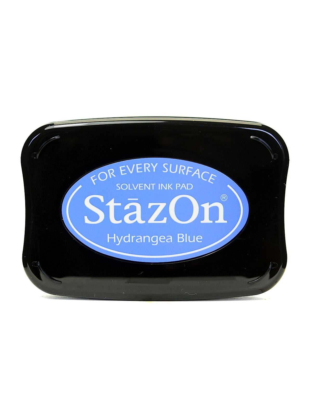 StazOn Solvent Ink hydrangea blue, 3.75 in. x 2.625 in., fullsize pad