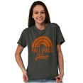 thumbnail image 3 of Cute Christian Fall Vibes and Jesus Women's Plus Size Graphic Tee Brisco Brands 2X, 3 of 5