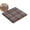 Multicolor7, variant on Chair Seat Cushion 1" Thick Square High Density Foam Bench Cushion with Ties, Chair Seating Pad Floor Cushion for Dining Kitchen Office