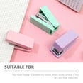thumbnail image 2 of 3 Pcs Small Stapler Desk Creative Manual Heavy for Classroom Miniature Tools Student Office, 2 of 6