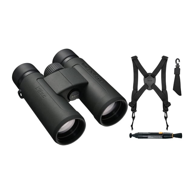 Binoculares Nikon Prostaff P3 8x42 con arnés y bolígrafo