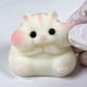 thumbnail image 5 of Juguete Squishy para hámster hecho a mano, de silicona realista, blanco, 5 of 9
