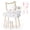 White Kitty, variant on Ktaxon Kids' Vanity Table and Stool Makeup Dressing Set w/ Mirrors & Drawer, Pink