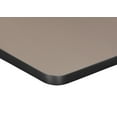 thumbnail image 3 of 48" x 24" Rectangle Slim Table Top- Beige/ Grey, 3 of 4