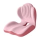 thumbnail image 2 of Cojín de asiento con soporte para la espalda, ergonómico, versátil, portátil, suave, para el coxis, almohada de soporte lumbar para asientos de coche Rosa, 2 of 8