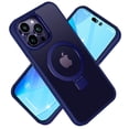 thumbnail image 2 of MagSafe Compatible Shade Series Hybrid Case with Kickstand Ring Holder for iPhone 12 / iPhone 12 Pro - Blue, 2 of 3