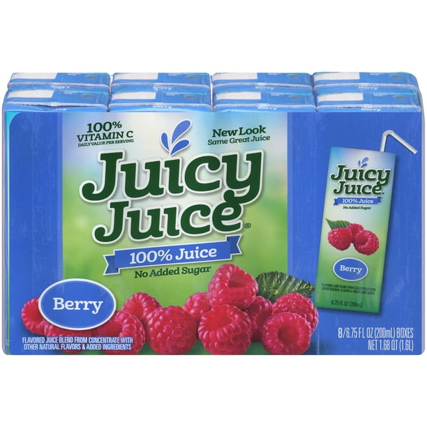 Juicy Juice, Juicy Juice Berry Single Serve Box, 6.75oz. (32count