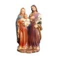 thumbnail image 2 of Estatua de La Sagrada Familia, Figura Del Nacimiento, Obra de Arte de Mesa, Escultura de Resina para Estantería, Mesa O Coche, 2 of 6