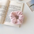 thumbnail image 4 of Fuzzy Furry Artificial Fur Faux Elastic Fur Hair Band Rope Hair Holder Wristband Hair Ring Hair Tie Ponytail Holder Hair Accessories Soft Plush Ties Rope Hair Accessories, 4 of 7