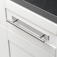 thumbnail image 2 of GlideRite 9 in. Squared Backplate 6-5/16 in. 160mm Center-Center, Satin Nickel, 2 of 3