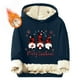 thumbnail image 1 of Sudadera con capucha para hombre, informal, a la moda, con estampado, de felpa, de manga larga, con bolsillo, de poliéster, 1 of 5