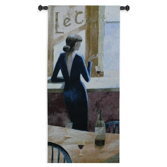Le Cafe Wall Tapestry