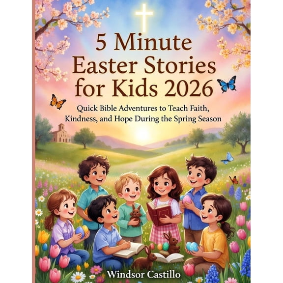 5 Minute Easter Stories for Kids 2026: Quick Bible Adventures to Teach Faith, Kindness, and Hope During the Spring Seaso, (Paperback)