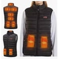 thumbnail image 4 of Chaqueta calefactora eléctrica ligera, ropa térmica, cómoda, cálida, para invierno, negocios, exteriores, esquí, trabajo diario en la Macarena Chaleco calentado, 4 of 8