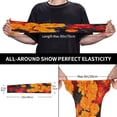 thumbnail image 4 of Daiia Marigold Flowers In Different Colors UV Sun Protection Arm Sleeves - Cooling Compression Arm Sleeve - Sports & UV Arm Sleeves for Men & Women, 4 of 8