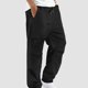 thumbnail image 2 of Pantalones cargo para hombre: pantalones informales de corte holgado, poliéster, primavera/verano, versátiles/resistentes, tallas M-XXXXL (cintura 69-84 cm), 2 of 5