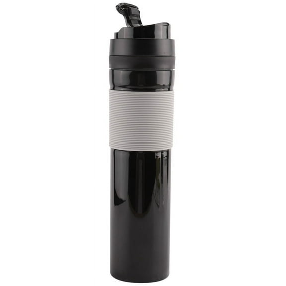 Coffee Maker French Travel Coffee Mug Portable Tea and Coffee Maker Bottle, Hot and Cold Coffee Brewer