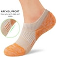 thumbnail image 2 of No Show Socks Womens Athletic Cushion Ankle Footies Low Cut Socks 5-6 Pairs, 2 of 13