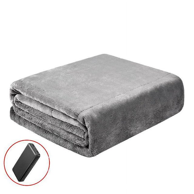 Usb Electric Blanket Charging Treasure Warm-up Blanket 5v Wireless Thermal Shawl Blanket Outdoor Camping