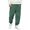 Dark Green, variant on Men Corduroy -Lined Joggers Casual Winter Sweatpants