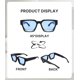 thumbnail image 5 of Gafas de sol Pro Acme Square Thick Frame UV400 para hombre y mujer, 5 of 6
