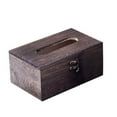 thumbnail image 2 of RKSTN Tissue Storage Boxs Wooden Tissue Box Toilet Paper Cover Case Napkin Home Car Decor, 2 of 2