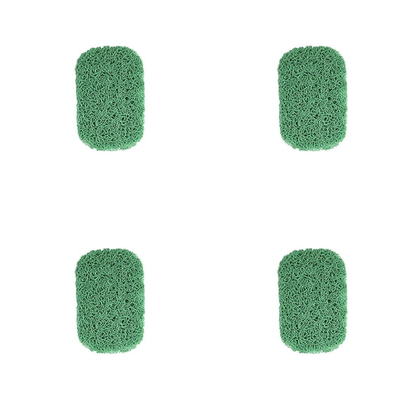 4Pcs Soap Saver Holder for Bar Soap Shower Bathroom Dish Self Draining Lift Pad Porous Construction Air Circulate Non-BPA Non- Durable, 4.5x2.9x0.39inch