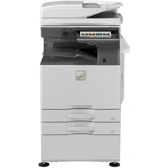 Sharp MX-6070N Color Laser Multi-Function Copier – Tabloid/Ledger Size, 60 PPM, Print, Copy, Scan, Auto Duplex, Network & Wireless Ready