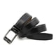 thumbnail image 3 of Belt for men -Black-Mens Leather Belt 115cm for Dress and Casual - Micro Adjustable Belt Fit Everywhere, 3 of 3