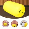 thumbnail image 1 of Colchoneta inflable para gimnasia con rodillo de , portátil, para entrenamiento con resorte de espalda, color amarillo, para flexiones de espalda Ancho 70 cm, 1 of 8
