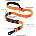 thumbnail image 2 of Laisse pour Chien Multifonctionnelle 7 en 1, Matériau Réfléchissant en Nylon Robuste, Réglable et Durable, Mains Libres pour Course et Entraînement, 2 of 7