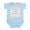 Sky Blue, variant on CafePress - Little Parasite Infant Bodysuit - Baby Light Bodysuit, Size Newborn - 24 Months