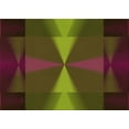 thumbnail image 1 of Ahgly Company Machine Washable Indoor Rectangle Transitional Olive Green Area Rugs, 4' x 6', 1 of 1