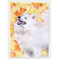 thumbnail image 1 of Samoyed Fall Flag - Canvas House Size, 1 of 1