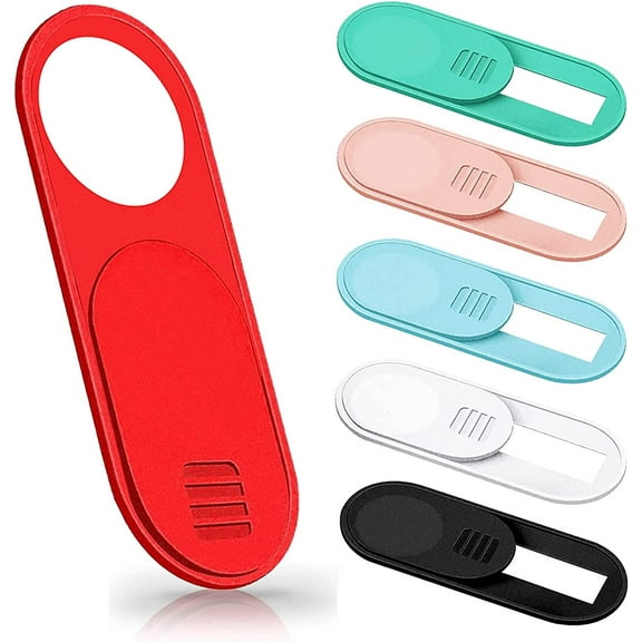 Webcam Cover Slide, Phone Camera Cover Slide, Laptop Camera Privacy Cover Compatible with MacBook Air, Acer CB512, A515, Asus E410, Protect Your Privacy and Security (6 Colors Mixed)