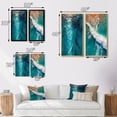 thumbnail image 4 of Designart "Sunshine in Breaking Waves Nature Photography III" Coastal Waves Framed Wall Art Set Of 2 - Coastal Blue Framed Wall Art Set Of 2, 4 of 6