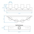thumbnail image 4 of Nuk3y Modern Bathroom Vanity Light Fixture with Light Globe, 4 of 16