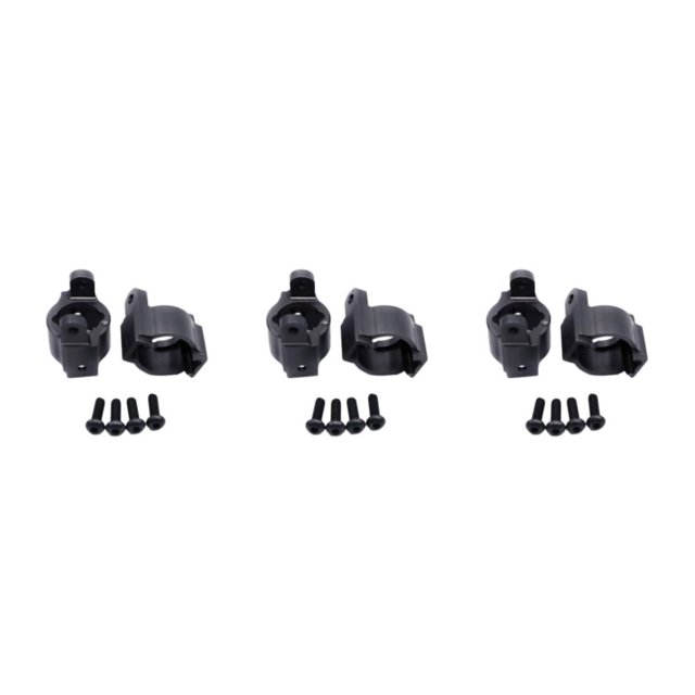 Ruiboury RC Car S With Caster Mounts For ECX 1/12 RC RGT 136100 100 Brand New.Made black 3Set