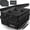 Black, variant on FORTEM Car Trunk Organizer, Collapsible Multi Compartment SUV Organizer, Foldable Storage for Car Accessories for Women Men, 600D Oxford, Non Slip Bottom, Securing Straps, Soft Cover (50L)