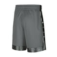 elite stripe basketball shorts