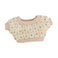 thumbnail image 3 of Suéter de muñeca de moda, accesorios de disfraz para niñas pequeñas, ropa de muñeca de felpa DIY, suéter de muñeca para muñeca de 6,69 pulgadas Marrón, 3 of 8