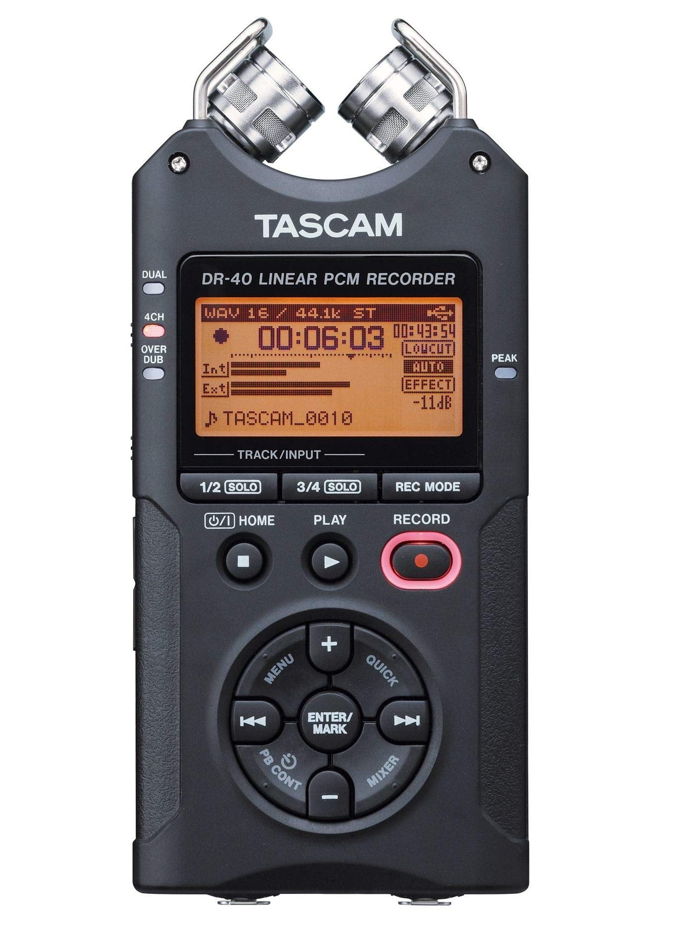 Tascam DR-60DMKII 4-Channel Portable Recorder for DSLR Filmmakers +Picks B-Stock 