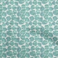 thumbnail image 1 of oneOone Cotton Cambric Aquamarine Green Fabric Tropical Fabric For Sewing Printed Craft Fabric By The Yard 42 Inch Wide, 1 of 5