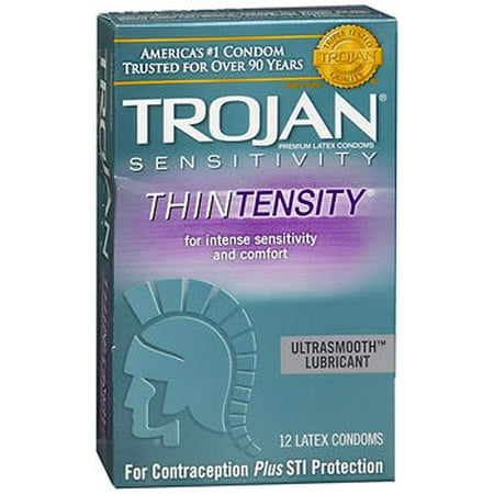 Trojan Thintensity Sensitivity Condoms, 12ct
