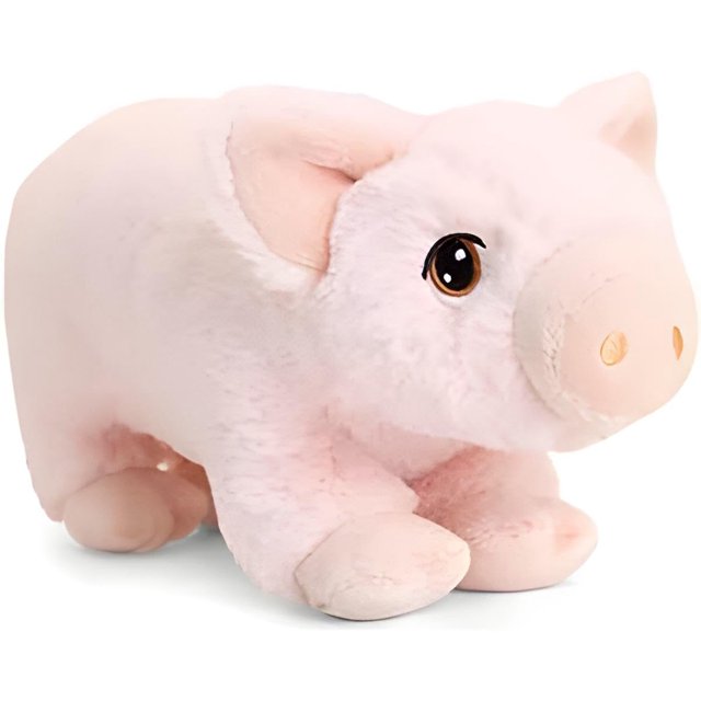 Peluche de cerdo ecológico Deluxe Paws hecho con materiales 100% reciclados