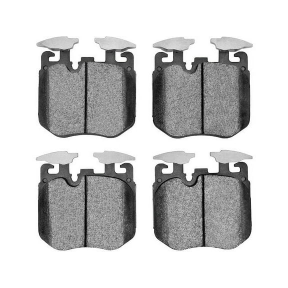 Front Brake Pad Set - Compatible with 2018 - 2019 BMW M550i xDrive