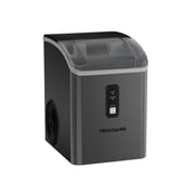 Frigidaire Nugget Ice Maker 33 Lbs, Black Stainless Steel Countertop Soft Pellet Ice Maker for Home, Kitchen, Office, Bar